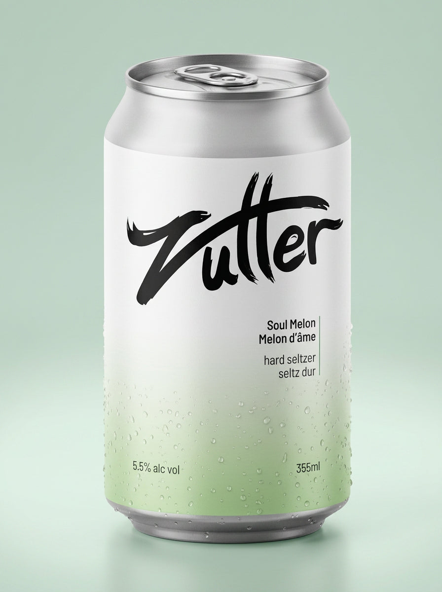 Zutter Soul Melon hard seltzer can